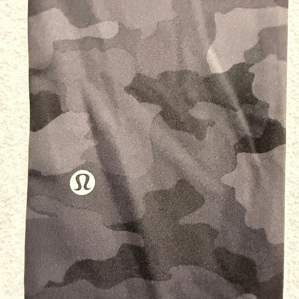 Lululemon Swift Speed High-Rise Tight 25 Camo Deep Coal Multi Gray Leggings 6